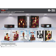 Shazam! One-Click Hardbox 4K UHD Blu-ray 3D SteelBook limited collector’s edition with full slipcase and lenticular covers.