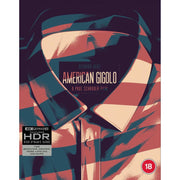 American Gigolo limited edition 4K Ultra HD Blu-ray with slipcase and extras packaging design