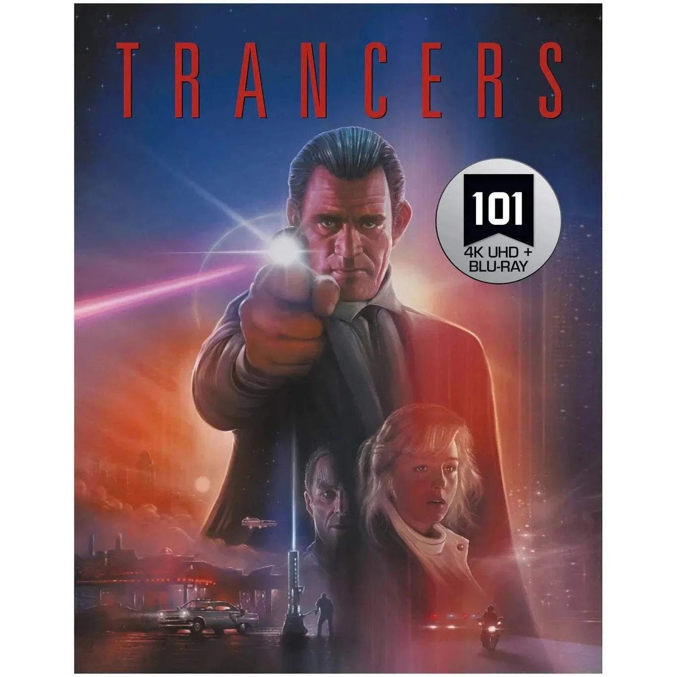 Limited Edition Trancers 4K Ultra HD + Blu-Ray with Slipcover and Booklet (Region Free/Region B) Pre-Order Package.