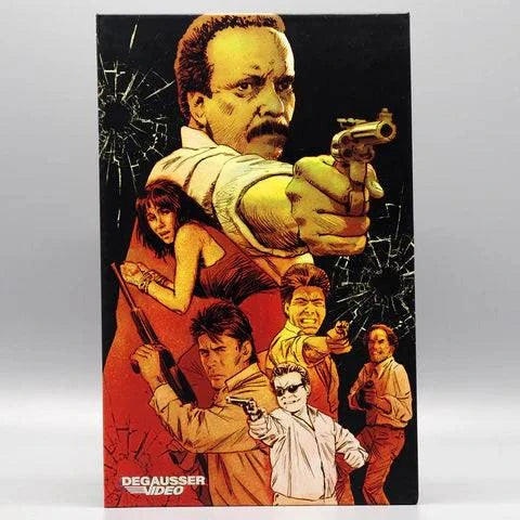 Limited Edition Degausser Video VHS with action-packed cover art.