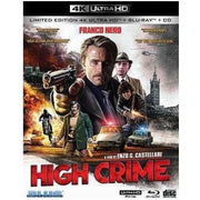 High Crime 4K UHD with Blu-ray and CD featuring Franco Nero, includes slipcover.