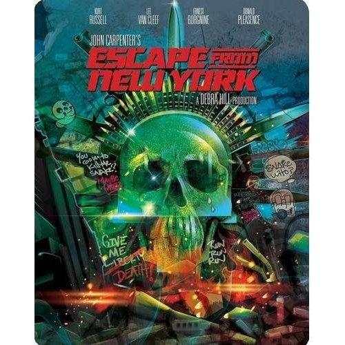 Escape From New York 4K UHD + Blu-Ray Limited Edition Steelbook front cover