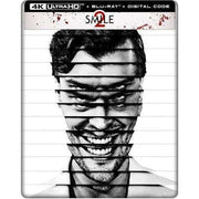Smile 2 4K UHD + Blu-Ray + Digital Limited Edition Steelbook cover with distorted face.