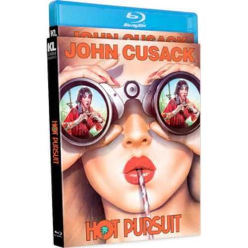 Hot Pursuit Blu-Ray with slipcover featuring colorful cover art including binocular imagery.