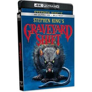 Graveyard Shift 4K UHD Blu-Ray with slipcover featuring Stephen King's horror film artwork.