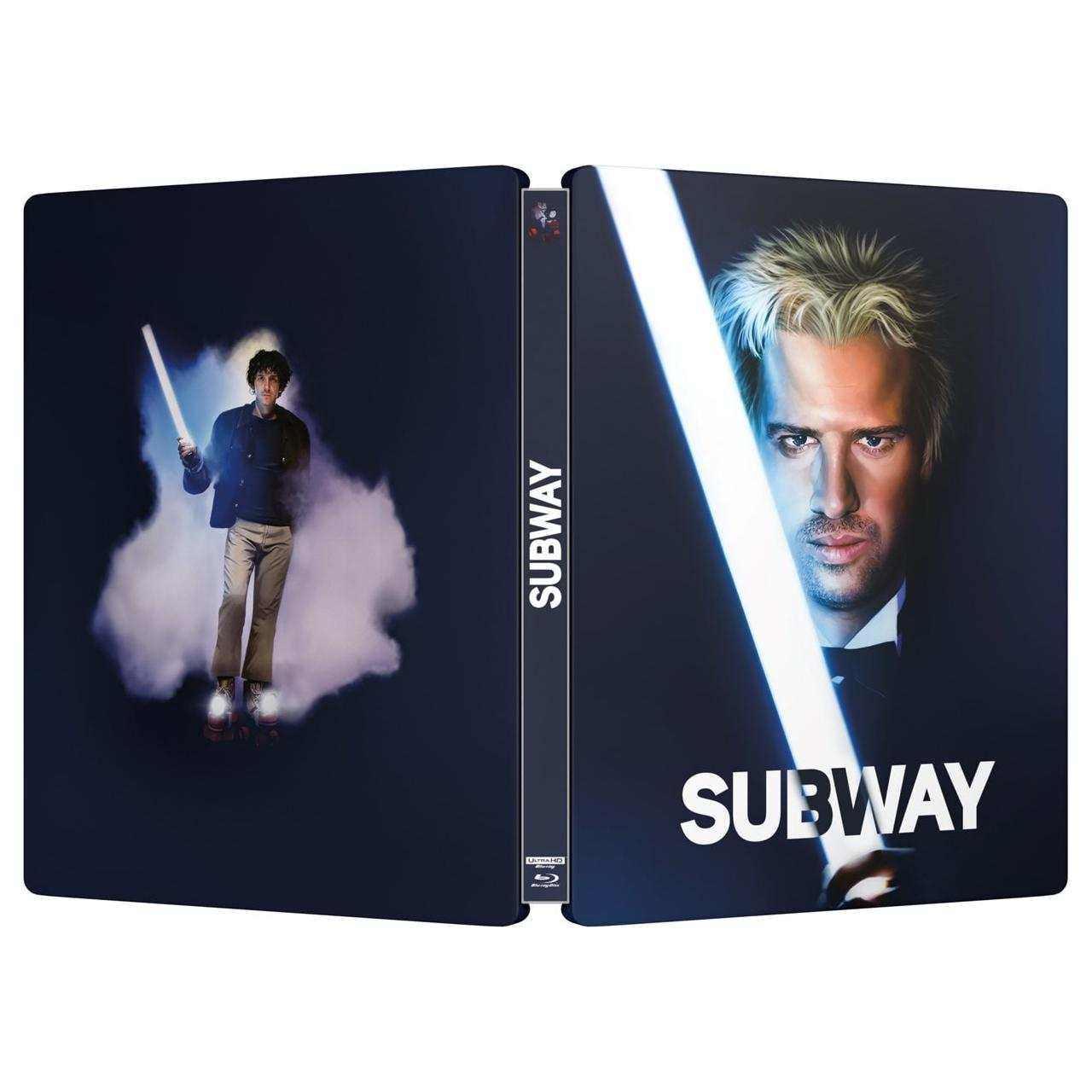 Subway 4K UHD + Blu-Ray Limited Edition Steelbook packaging.