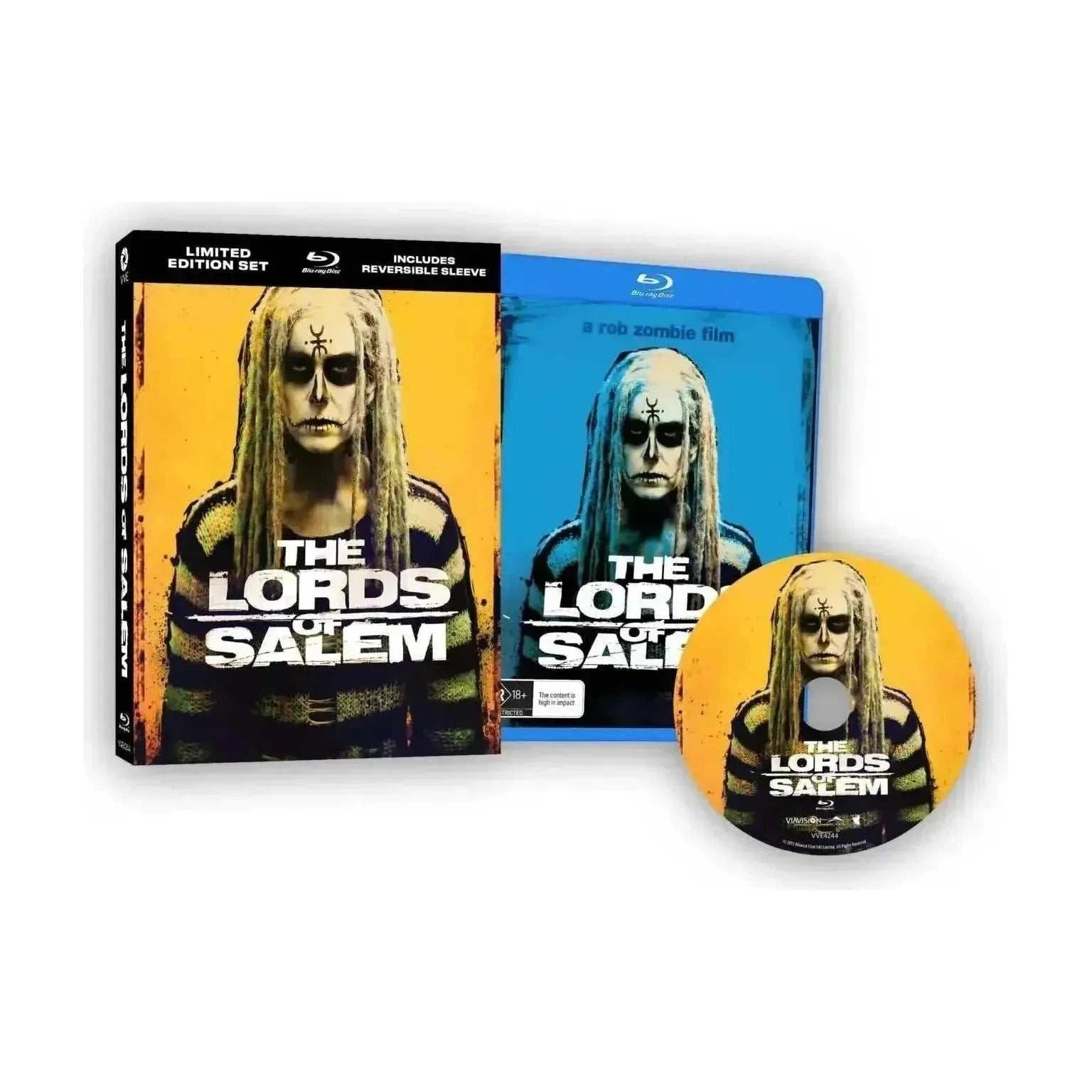 Lords of Salem Blu-ray Limited Edition w/ Lenticular Cover product packaging image