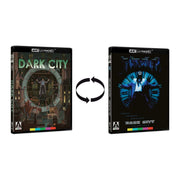 Dark City Limited Edition 4K Ultra HD slipcase with director's cut and theatrical cut cover art