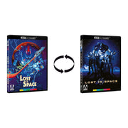 Lost In Space 4K UHD Blu-ray with reversible slipcover and collector's booklet showing original and new artwork