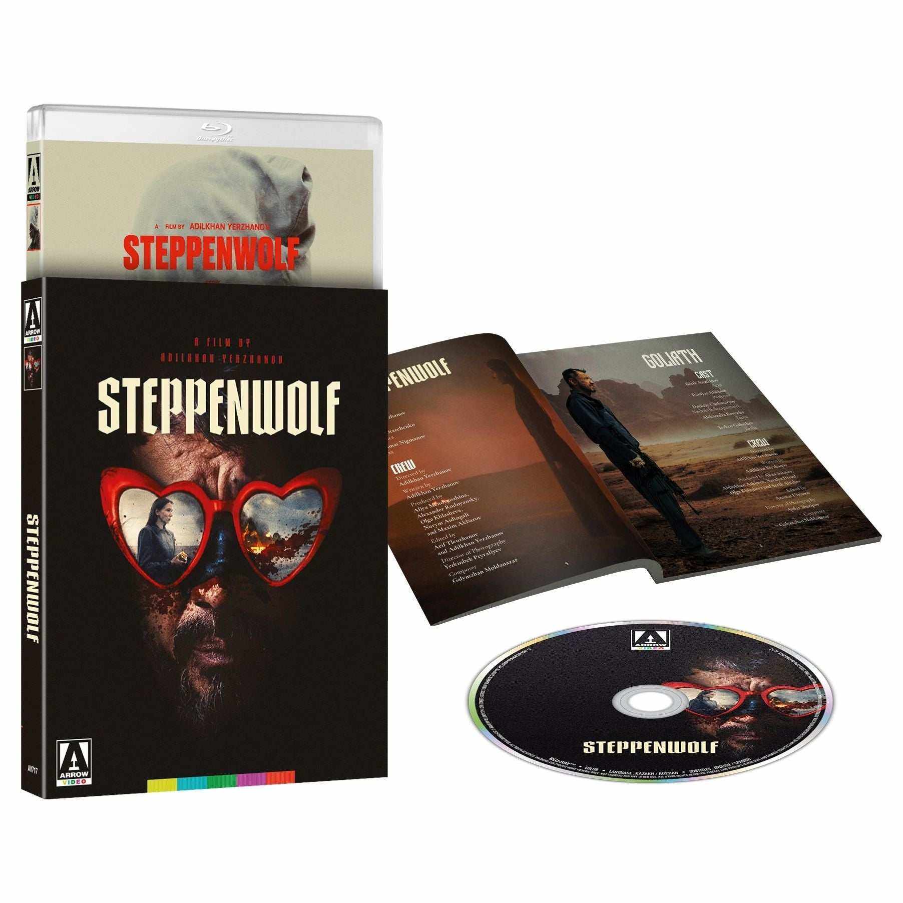 Steppenwolf Limited Edition Blu-Ray with slipcover and booklet displayed.