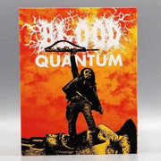 Blood Quantum Blu-Ray with slipcover featuring striking red and orange artwork of a figure standing on a skull.
