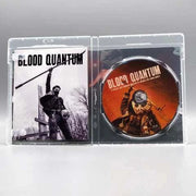 Blood Quantum Blu-Ray open case showing cover art and disc.
