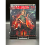 Alien: Romulus Limited Edition 4K UHD Steelbook with vibrant space-themed cover art.