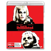 Cecil B. Demented 2000 Blu-Ray cover with Melanie Griffith and Stephen Dorff on red background, Region B edition by Umbrella Entertainment