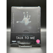Talk To Me 4K Ultra HD Blu-Ray Limited Edition Steelbook packaging.