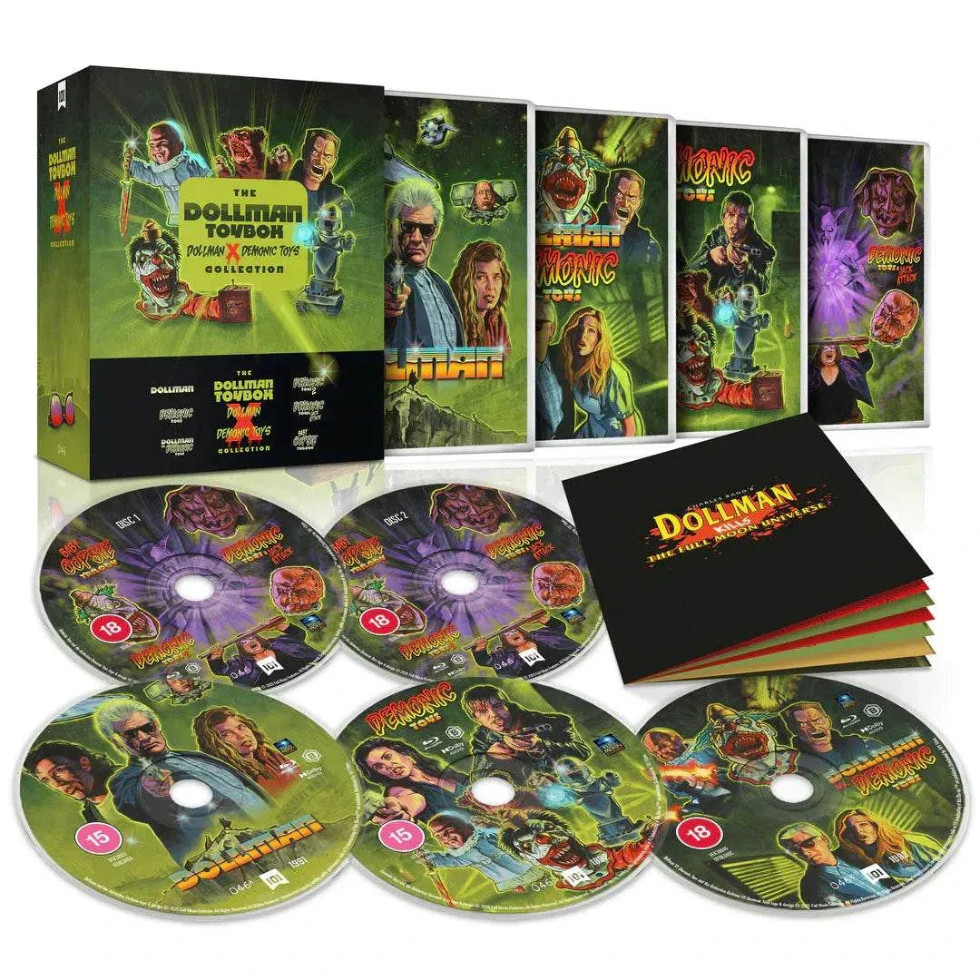 Dollman Toybox limited edition Blu-Ray box set with Dollman and Demonic Toys films and extras