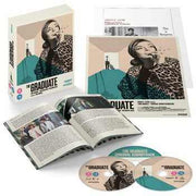The Graduate Limited Collectors Edition 4K Ultra HD and Blu-Ray set with CD, slipcase, booklet, and posters