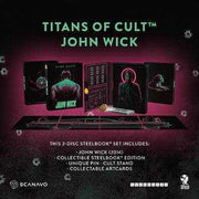 John Wick Titans of Cult Limited Edition Steelbook 4K UHD Blu-Ray Set