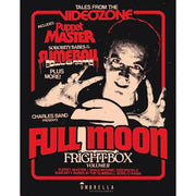 Full Moon Fright Box Vol. 2 Blu-Ray box set featuring cult horror classics Puppet Master, Sorority Babes in the Slimeball Bowl-O-Rama, Shadowzone, and Seedpeople