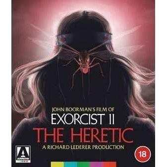 Exorcist II - The Heretic Limited Edition Blu-Ray with Slipcover and Booklet, REGION B.
