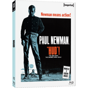 Hud (1963) Blu-ray cover featuring Paul Newman with limited edition slipcover and award mentions