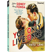 You Only Live Once 1937 Blu-ray with limited edition slipcover featuring Sylvia Sidney and Henry Fonda in a classic crime drama directed by Fritz Lang.