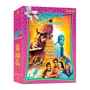 Tales Of Adventure Collection 7 Blu-Ray 3-disc limited edition featuring The Thief of Bagdad films from 1924, 1940, and 1961 in a colorful hardbox case