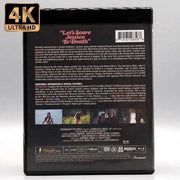 Vinegar Syndrome Let's Scare Jessica to Death 4K UHD Blu-Ray with slipcase, showcasing film summary and additional features.