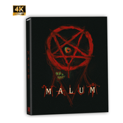 Malum 2023 4K UHD Blu-ray with slipcover featuring horror-themed artwork.