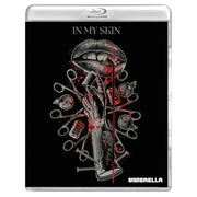 Blu-ray cover of Extreme Collection Volume 2 film In My Skin with graphic blood and scissors design