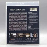 Blu-Ray cover of "Neither the Sea Nor the Sand" by Vinegar Syndrome Labs, featuring synopsis and special features, with region-free label.