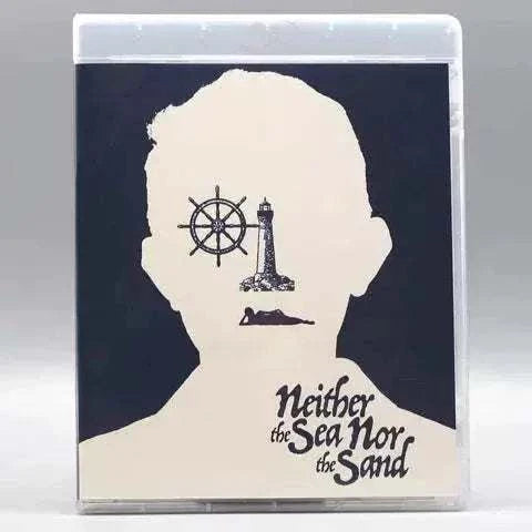Vinegar Syndrome Labs (VSL) Neither the Sea Nor the Sand Blu-Ray with slipcover featuring silhouette artwork.