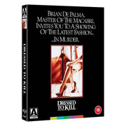Dressed to Kill Limited Edition 4K Ultra HD with slipcover and booklet.