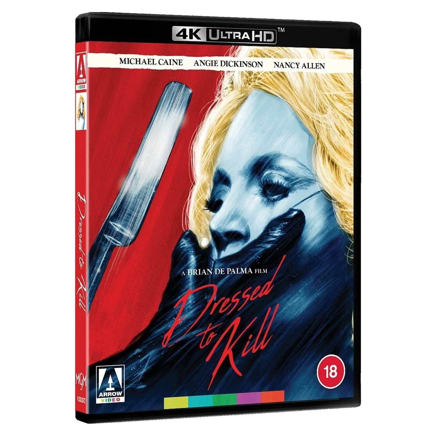 Dressed to Kill Limited Edition 4K Ultra HD with slipcover and booklet.