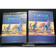 Avatar: The Way of Water 4K UHD + Blu-Ray with slipcover, used condition.