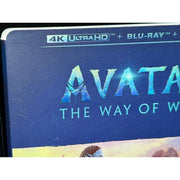 Avatar: The Way of Water 4K UHD Blu-Ray with slight slipcover wear.