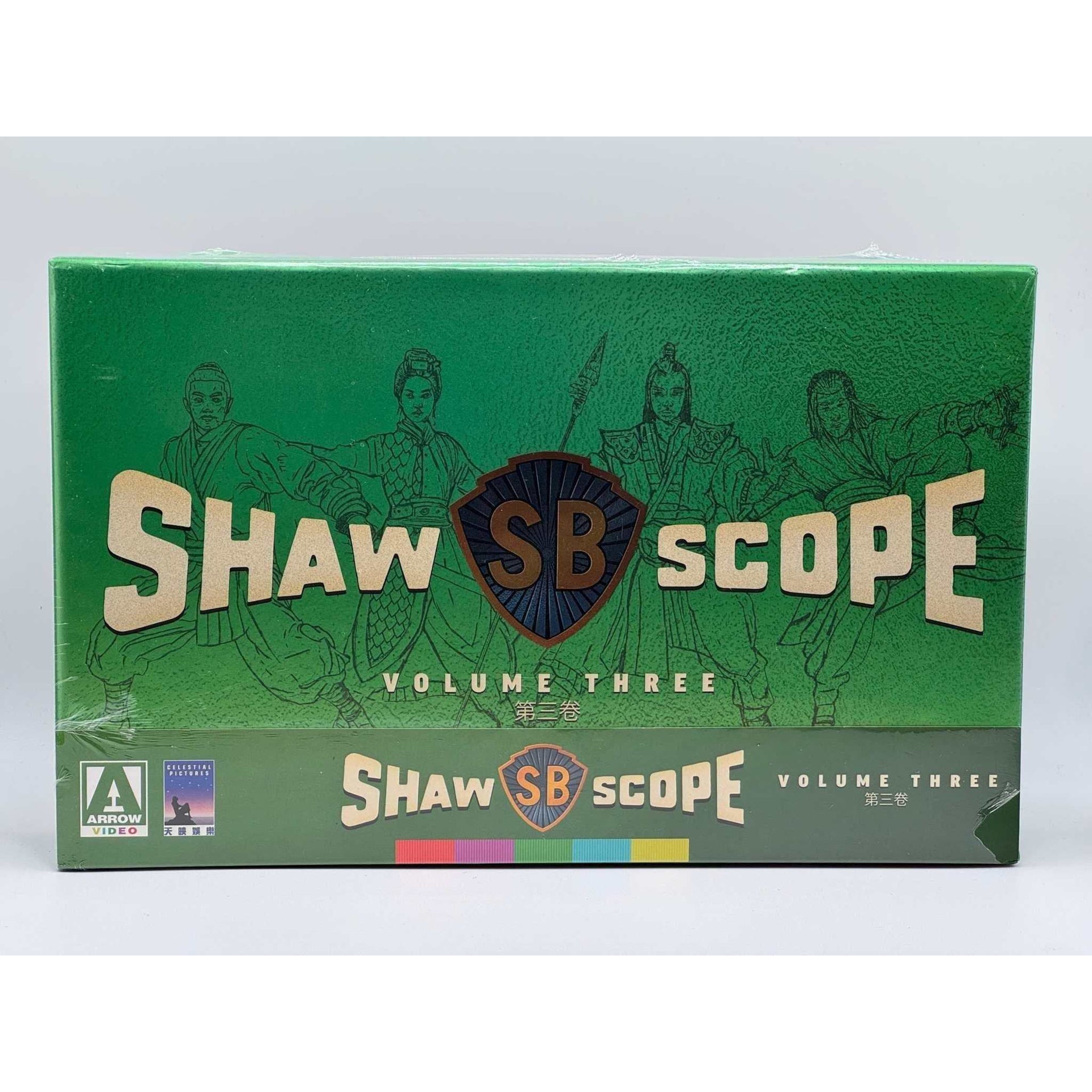 Shawscope Vol. 3 Limited Edition Blu-ray Box Set live picture of front of box