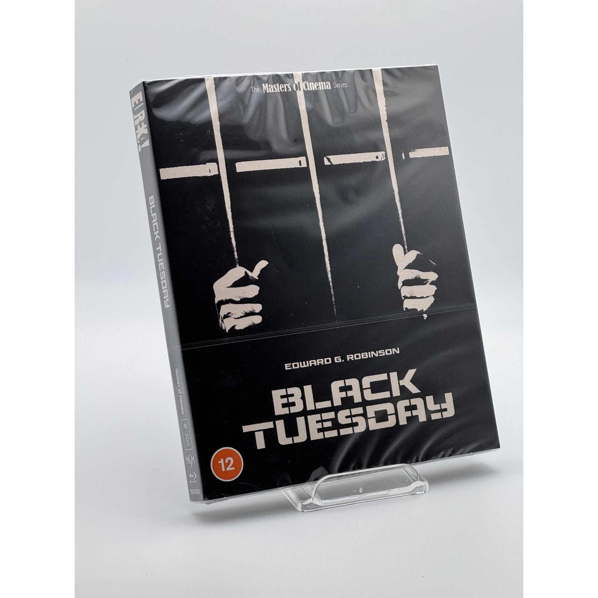 Black Tuesday Limited Edition Blu-Ray with Slipcover front and left side live picture