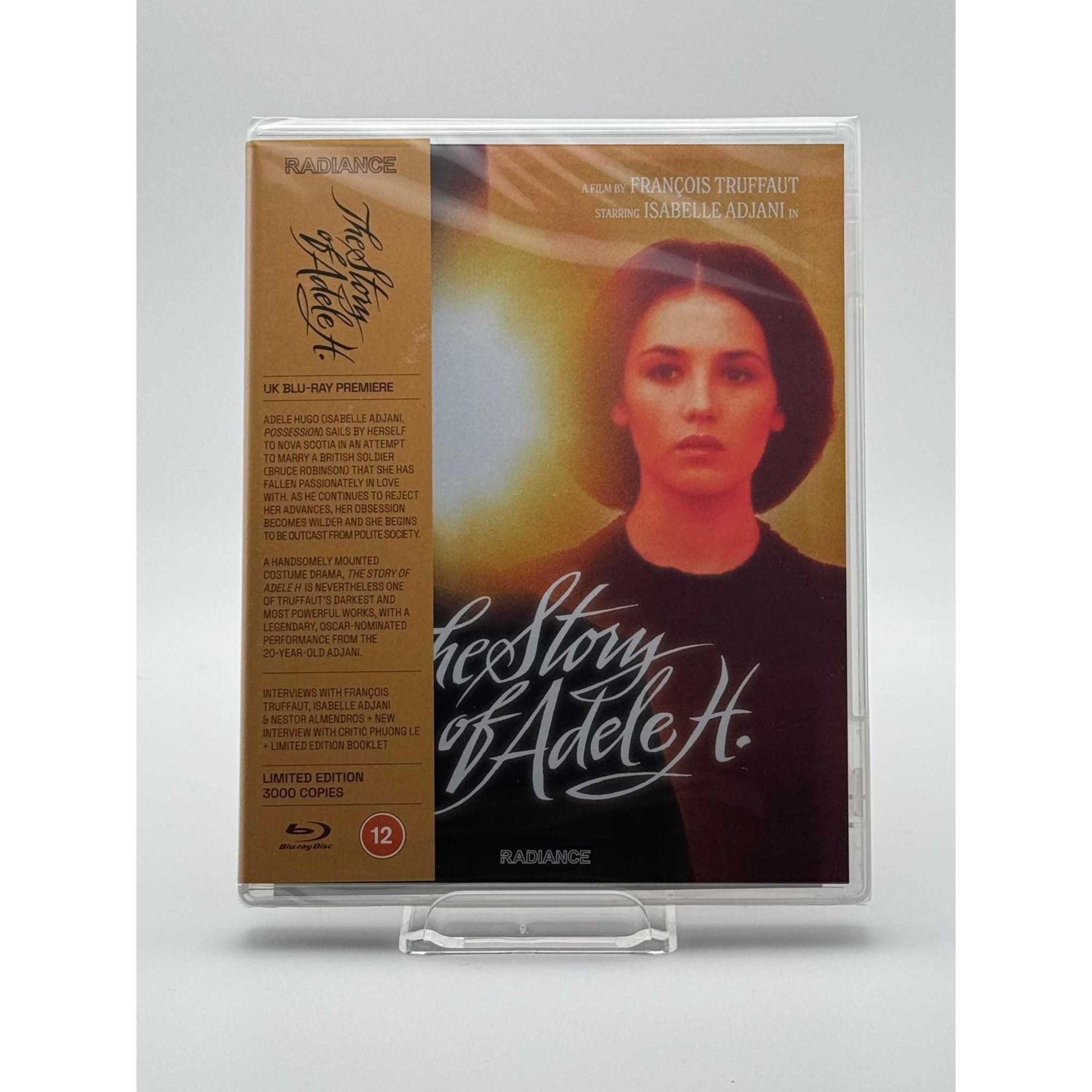 The Story Of Adele H Limited Edition Blu-Ray live picture front cover