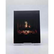 Dekanalog Adult Swim Yule Log Blu-Ray with lenticular slipcover featuring a cozy crackling fire design