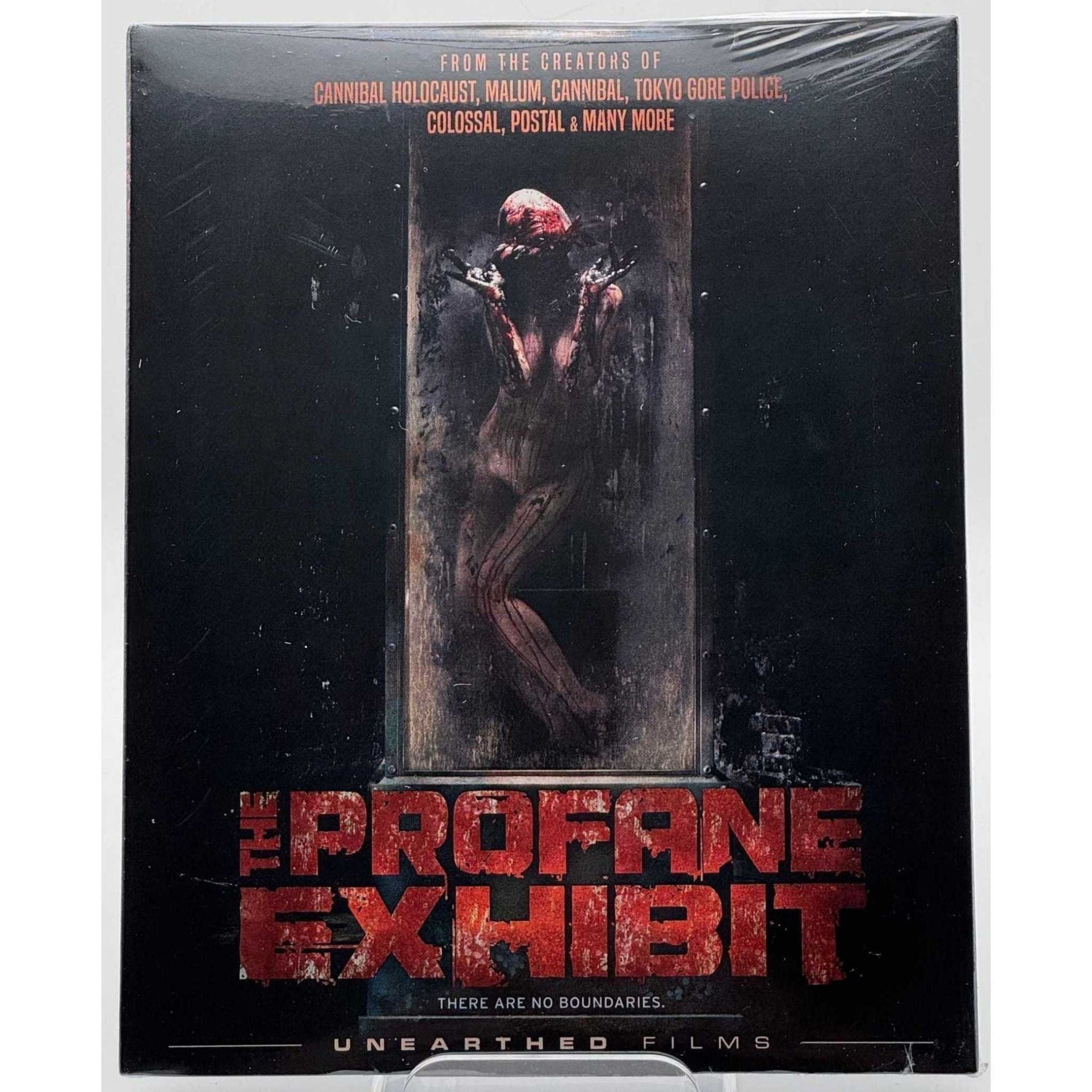 The Profane Exhibit Blu-Ray with Slipcover live front cover image