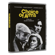 Hardboiled: Three Pulp Thrillers Blu-Ray box set featuring films by Alain Corneau, includes booklet and limited edition packaging.