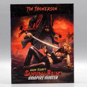 ETR Media Samurai Priest Vampire Hunter Blu-Ray with Slipcover featuring dramatic cover art of a vampire slaying scene.
