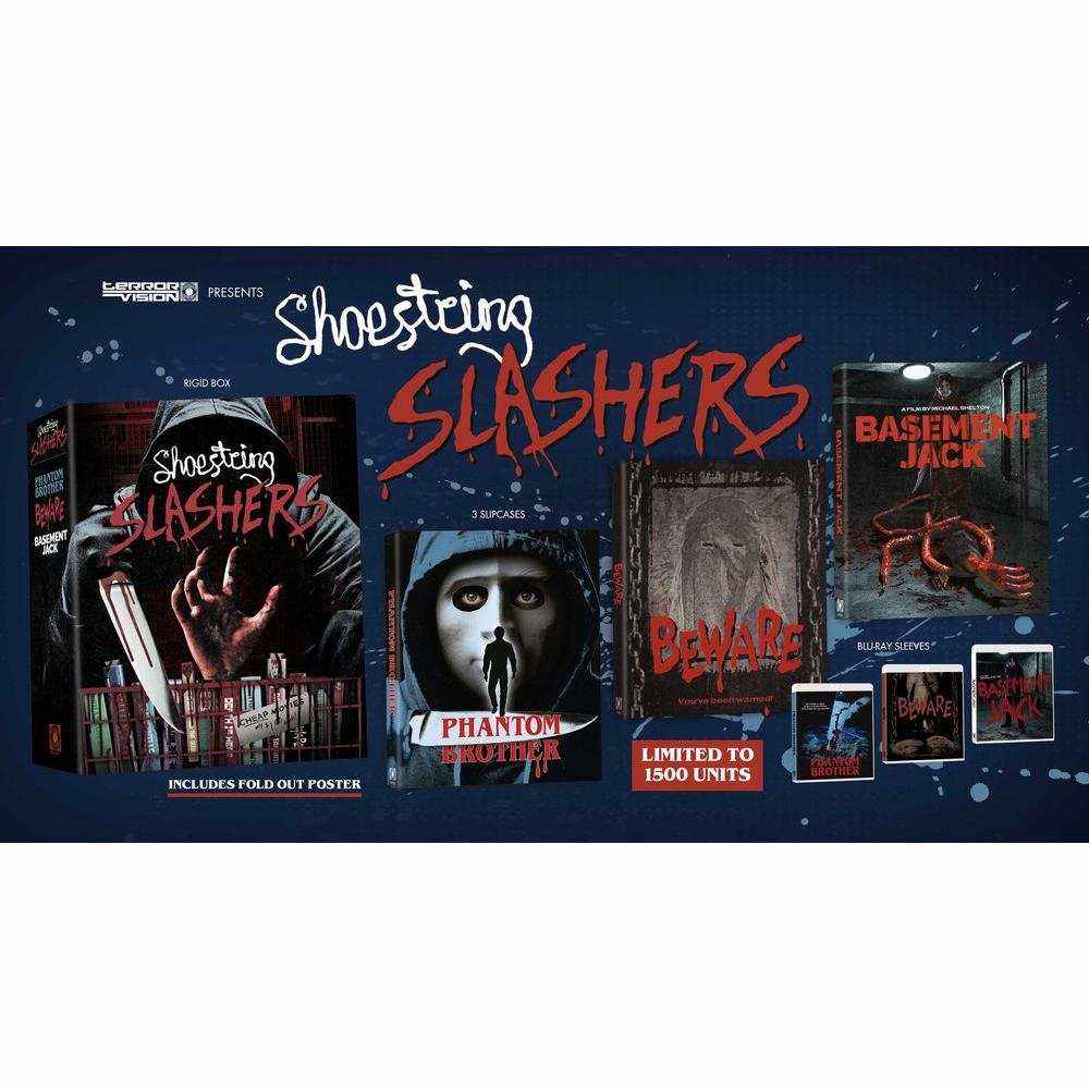 Shoestring Slashers Volume 1 Blu-Ray 3-Disc Box Set with 3 Films
