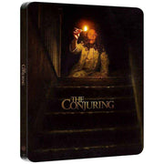 The Conjuring UK Limited Collectors Edition Steelbook 4K Ultra HD and Blu-Ray with rigid slipcase and horror-themed extras