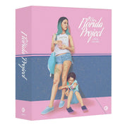 The Florida Project Limited Edition 4K Ultra HD Blu-Ray slipcase featuring mother and daughter artwork by Michael Dunbabin