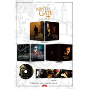 The Ninth Gate Blu-Ray Limited Edition full slip case with postcards featuring Johnny Depp, directed by Roman Polanski.