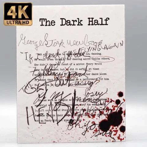 Vinegar Syndrome The Dark Half 4K UHD Blu-Ray Slipcase Cover Image