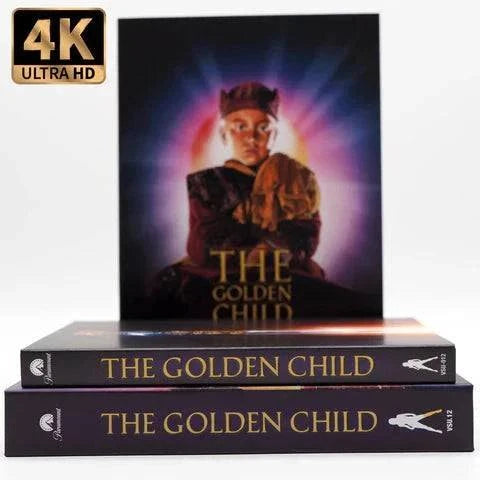 Vinegar Syndrome Ultra The Golden Child 4K UHD Blu-Ray with slipcase.