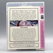 Blu-Ray cover for "The Scare Film Archives Volume 2: Danger Stories" featuring classic educational safety films.